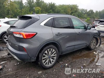Trzecie zdjęcie samochodu z tyłu: 2022 FORD ESCAPE TITANIUM VIN:1FMCU9J97NUB37662 - miniatura