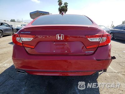 Zdjęcie 6 z 12 samochodu: 2020 HONDA ACCORD SPORT VIN:1HGCV1F30LA081605 - miniatura