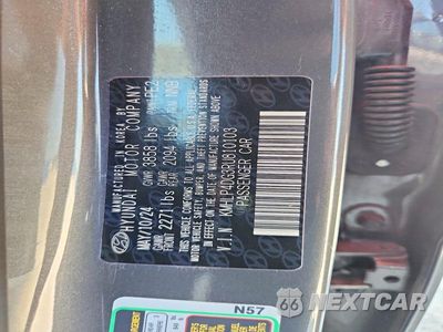 Zdjęcie 12 z 12 samochodu: 2024 HYUNDAI ELANTRA LIMITED VIN:KMHLP4DG3RU810103 - miniatura