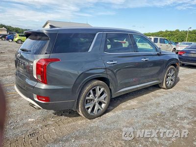 Trzecie zdjęcie samochodu z tyłu: 2021 HYUNDAI PALISADE LIMITED VIN:KM8R5DHE7MU292143 - miniatura