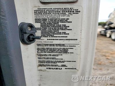 Zdjęcie 12 z 12 samochodu: 2020 ISUZU NPR VIN:54DB4W1BXLS800020 - miniatura