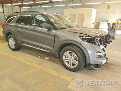 Czwarte zdjęcie samochodu z boku: 2024 FORD EXPLORER XLT VIN:1FMSK7DH8RGA04034 - miniatura