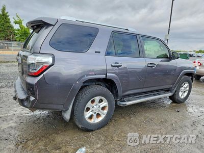 Trzecie zdjęcie samochodu z tyłu: 2016 TOYOTA 4RUNNER SR5 VIN:JTEBU5JR9G5390824 - miniatura