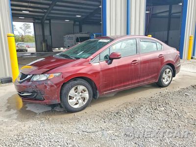 2013 HONDA CIVIC LX 2HGFB2F5XDH599964 - główne zdjęcie licytacji z USA - miniatura