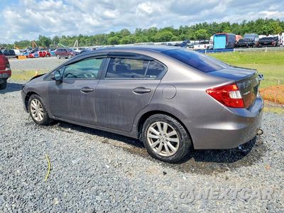 Drugie zdjęcie samochodu z przodu: 2012 HONDA CIVIC EX VIN:19XFB2F85CE323954 - miniatura