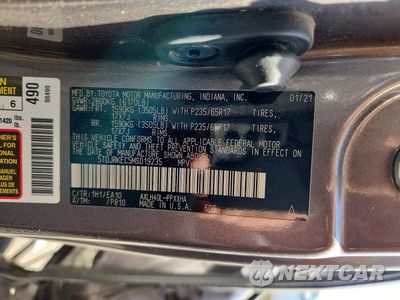 Zdjęcie 14 z 14 samochodu: 2021 TOYOTA SIENNA XLE VIN:5TDJRKEC5MS019235 - miniatura
