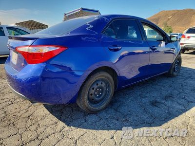 Trzecie zdjęcie samochodu z tyłu: 2014 TOYOTA COROLLA S VIN:2T1BURHE9EC124783 - miniatura