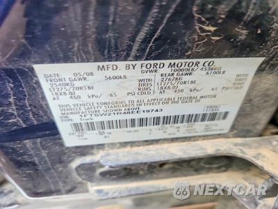 Zdjęcie 12 z 12 samochodu: 2008 FORD F250 SUPER DUTY VIN:1FTSW21R48EE19743 - miniatura