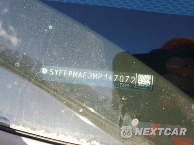 Zdjęcie 12 z 12 samochodu: 2021 TOYOTA COROLLA LE VIN:5YFEPMAE3MP147072 - miniatura