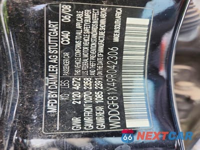 Zdjęcie 12 z 12 samochodu: 2009 MERCEDES-BENZ C 300 4MATIC VIN:WDDGF81X49R042306 - miniatura