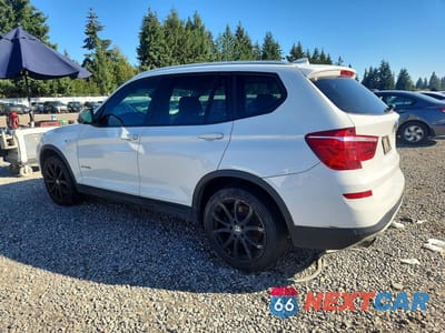 Drugie zdjęcie samochodu z przodu: 2015 BMW X3 XDRIVE28D VIN:5UXWY3C56F0E97481 - miniatura