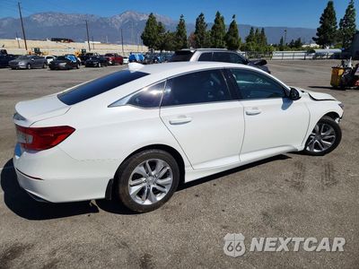 Trzecie zdjęcie samochodu z tyłu: 2020 HONDA ACCORD LX VIN:1HGCV1F13LA110285 - miniatura