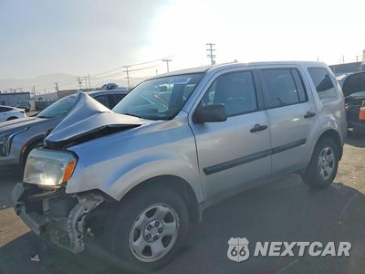 2013 HONDA PILOT LX 5FNYF3H26DB035237 - główne zdjęcie licytacji z USA - miniatura