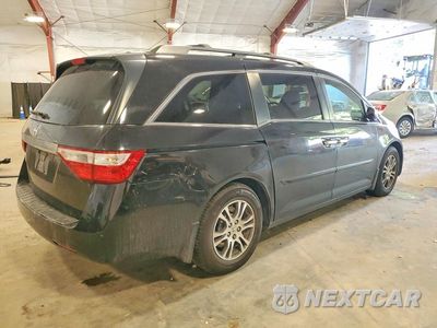 Trzecie zdjęcie samochodu z tyłu: 2011 HONDA ODYSSEY EXL VIN:5FNRL5H67BB003387 - miniatura