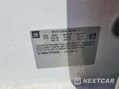 Zdjęcie 12 z 12 samochodu: 2015 CHEVROLET MALIBU LS VIN:1G11B5SL1FF352330 - miniatura