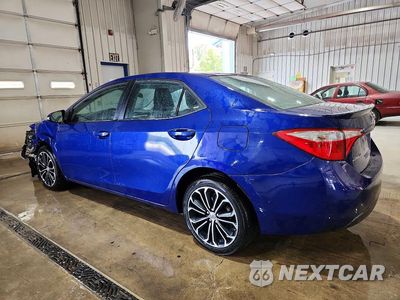 Drugie zdjęcie samochodu z przodu: 2016 TOYOTA COROLLA S PLUS VIN:2T1BURHE4GC556409 - miniatura