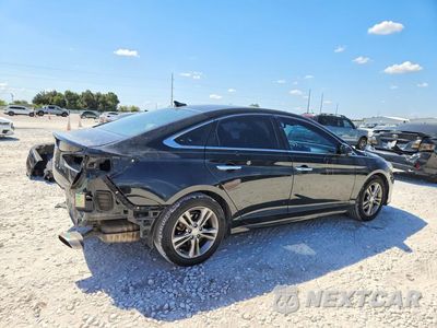 Trzecie zdjęcie samochodu z tyłu: 2018 HYUNDAI SONATA LIMITED VIN:5NPE34AF3JH665793 - miniatura