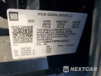 Zdjęcie 13 z 13 samochodu: 2023 CADILLAC ESCALADE ESV PREMIUM LUXURY VIN:1GYS3KKT9PR343912 - miniatura