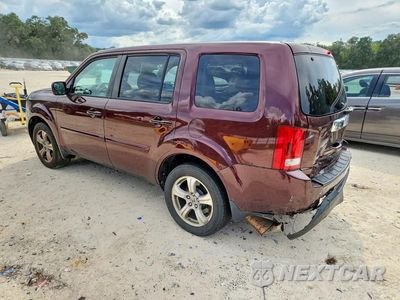 Drugie zdjęcie samochodu z przodu: 2013 HONDA PILOT EXLN VIN:5FNYF4H79DB046055 - miniatura