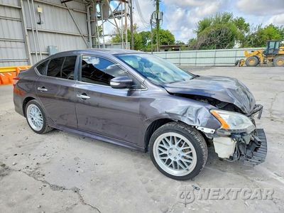 Czwarte zdjęcie samochodu z boku: 2015 NISSAN SENTRA SR VIN:3N1AB7AP8FY287415 - miniatura