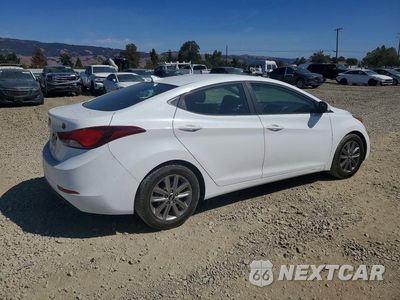 Trzecie zdjęcie samochodu z tyłu: 2014 HYUNDAI ELANTRA SE VIN:5NPDH4AE2EH488986 - miniatura