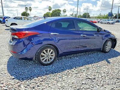 Trzecie zdjęcie samochodu z tyłu: 2014 HYUNDAI ELANTRA SE VIN:5NPDH4AE7EH533033 - miniatura