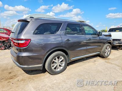 Trzecie zdjęcie samochodu z tyłu: 2016 DODGE DURANGO LIMITED VIN:1C4RDJDG5GC300697 - miniatura