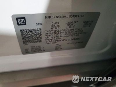 Zdjęcie 13 z 13 samochodu: 2023 BUICK ENCLAVE PREMIUM VIN:5GAEVBKW2PJ149097 - miniatura