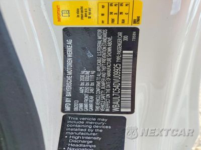 Zdjęcie 12 z 12 samochodu: 2013 BMW 128 I VIN:WBAUL7C54DVU09925 - miniatura