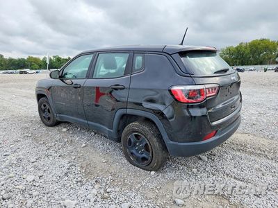 Drugie zdjęcie samochodu z przodu: 2018 JEEP COMPASS SPORT VIN:3C4NJCAB9JT359145 - miniatura