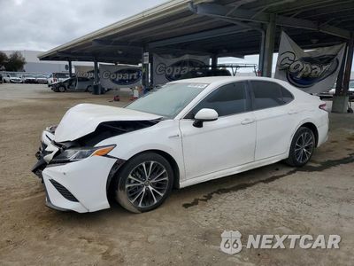 2019 TOYOTA CAMRY HYBRID SE 4T1B21HK0KU517045 - główne zdjęcie licytacji z USA - miniatura