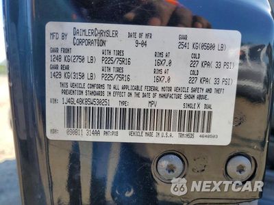 Zdjęcie 13 z 13 samochodu: 2005 JEEP LIBERTY SPORT VIN:1J4GL48K85W530251 - miniatura