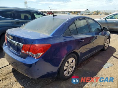 Trzecie zdjęcie samochodu z tyłu: 2013 CHEVROLET CRUZE LS VIN:1G1PA5SH0D7183711 - miniatura