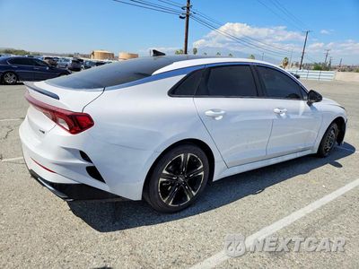 Trzecie zdjęcie samochodu z tyłu: 2022 KIA K5 GT LINE VIN:5XXG64J24NG130468 - miniatura