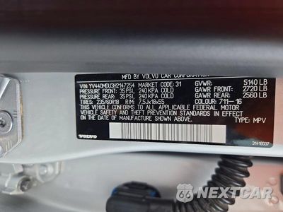 Zdjęcie 12 z 12 samochodu: 2017 VOLVO XC60 T5 INSCRIPTION VIN:YV440MDU3H2147254 - miniatura