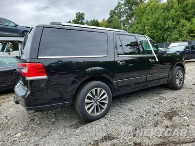 Trzecie zdjęcie samochodu z tyłu: 2016 LINCOLN NAVIGATOR L SELECT VIN:5LMJJ3JT8GEL10981 - miniatura