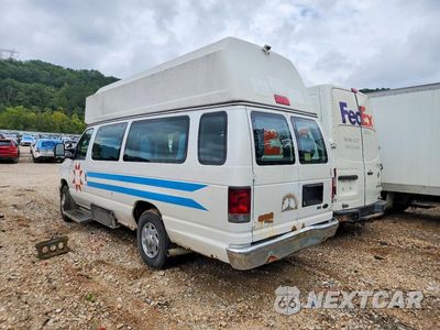 Trzecie zdjęcie samochodu z tyłu: 2013 FORD E350 SHUTTLE BUS VIN:1FTDS3EL8DDA47680 - miniatura