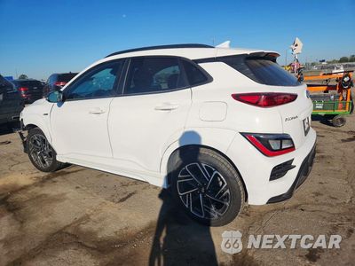 Drugie zdjęcie samochodu z przodu: 2022 HYUNDAI KONA N LINE VIN:KM8K3CA32NU796420 - miniatura