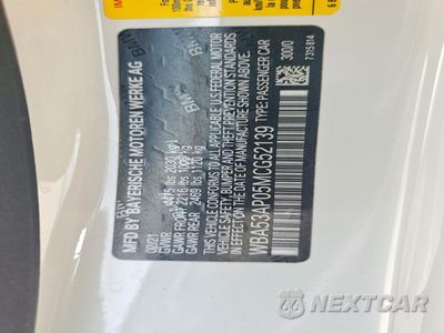 Zdjęcie 12 z 12 samochodu: 2021 BMW 430I VIN:WBA53AP05MCG52139 - miniatura