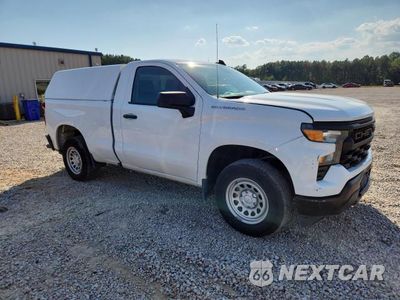 Czwarte zdjęcie samochodu z boku: 2023 CHEVROLET SILVERADO C1500 VIN:3GCNAAEK7PG340142 - miniatura