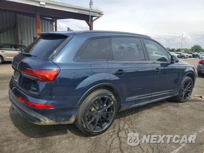 Trzecie zdjęcie samochodu z tyłu: 2023 AUDI Q7 PREMIUM PLUS VIN:WA1LXBF71PD015371 - miniatura