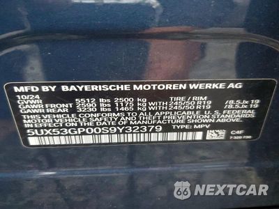 Zdjęcie 13 z 13 samochodu: 2025 BMW X3 30 XDRIVE VIN:5UX53GP00S9Y32379 - miniatura