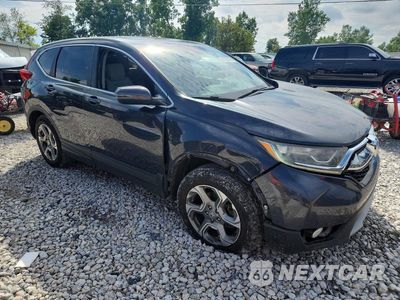 Czwarte zdjęcie samochodu z boku: 2018 HONDA CR-V EX VIN:7FARW2H53JE017870 - miniatura