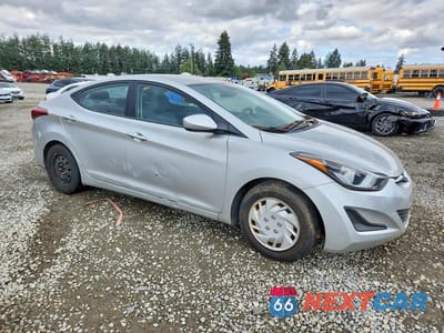 Czwarte zdjęcie samochodu z boku: 2016 HYUNDAI ELANTRA SE VIN:KMHDH4AE4GU530918 - miniatura