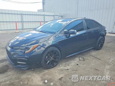 2022 TOYOTA COROLLA SE NIGHTSHADE EDITION 5YFS4MCE6NP120197 - główne zdjęcie licytacji z USA - miniatura