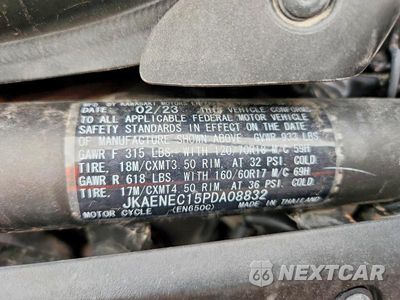 Zdjęcie 9 z 9 samochodu: 2023 KAWASAKI EN650 C VIN:JKAENEC15PDA08832 - miniatura