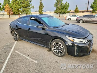 Czwarte zdjęcie samochodu z boku: 2025 NISSAN SENTRA SR VIN:3N1AB8DV4SY225777 - miniatura