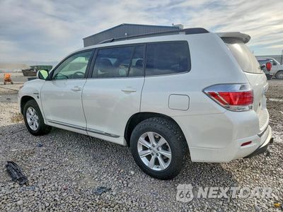 Drugie zdjęcie samochodu z przodu: 2013 TOYOTA HIGHLANDER HYBRID VIN:JTEBC3EHXD2017183 - miniatura