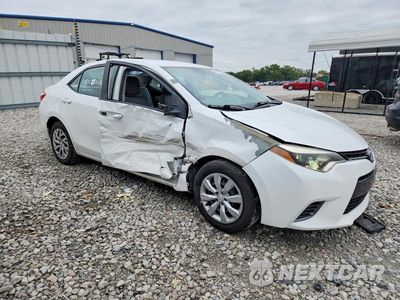 Czwarte zdjęcie samochodu z boku: 2016 TOYOTA COROLLA LE VIN:5YFBURHE1GP497173 - miniatura