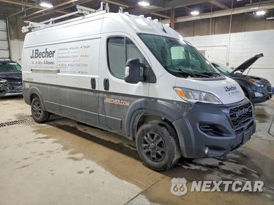 Czwarte zdjęcie samochodu z boku: 2023 RAM PROMASTER 2500 2500 HIGH VIN:3C6LRVDGXPE514888 - miniatura